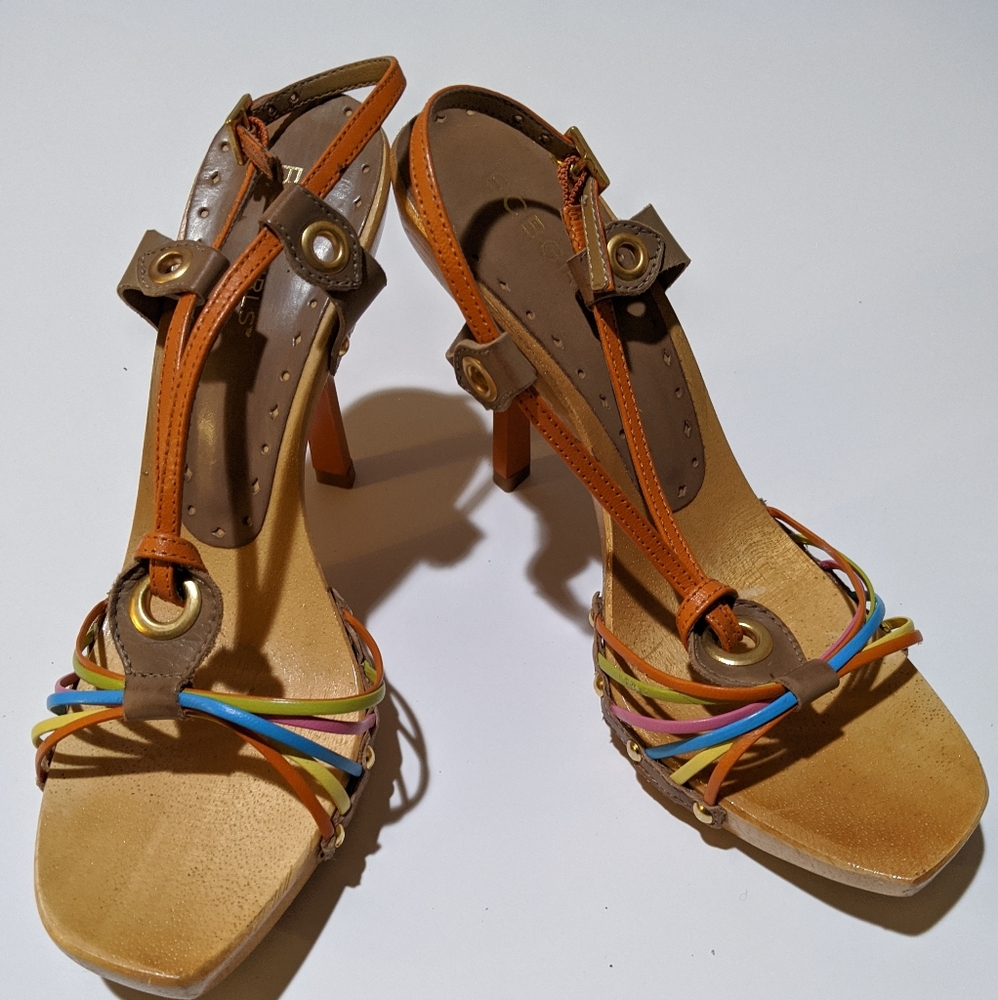 BCBGirls Wooden Heels